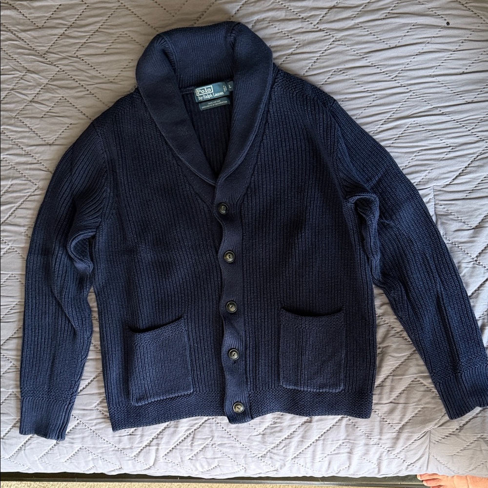 Polo Ralph Lauren Dark Blue Cardigan